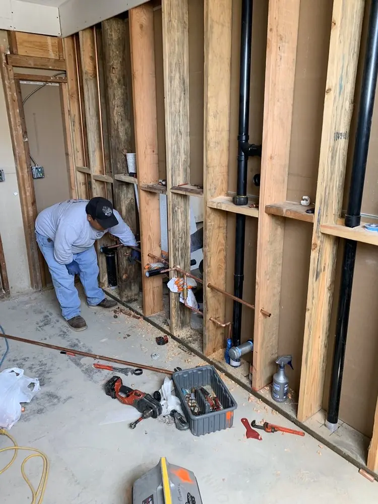 Commercial rough-in plumbing for Trenchless Sewer Repair in Belmont Shore